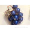 Christmas Glittery Pearlized Plastic Ball